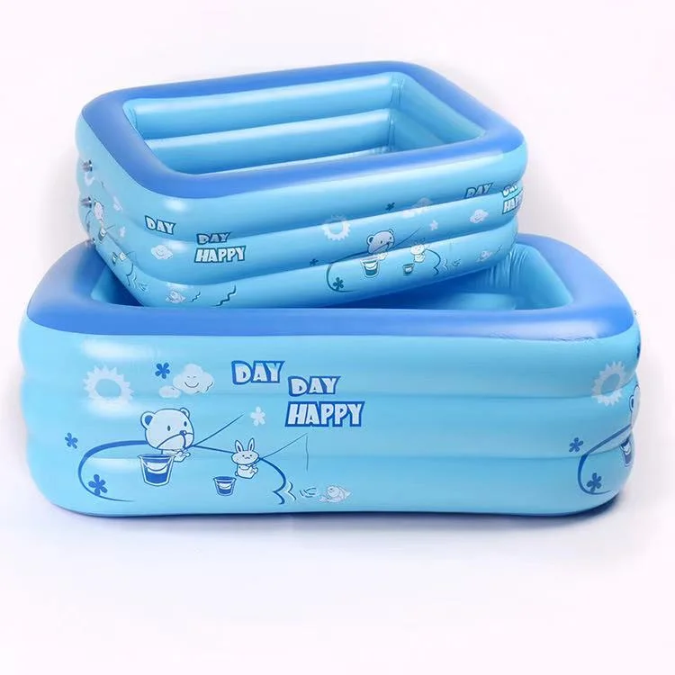 Children&prime;s Inflatable Pool Swimming Pool Thickened PVC Inflatable Multi Size Inflatable Toys Can Be Customized