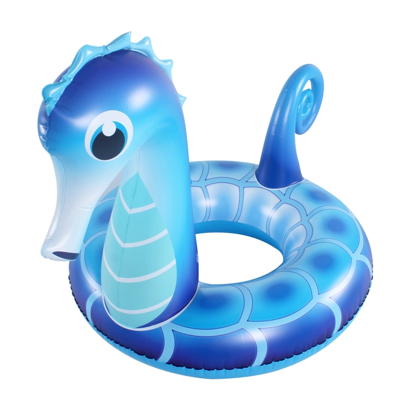 Inflatable Seahorse Swim Rings Pool Float Loungers