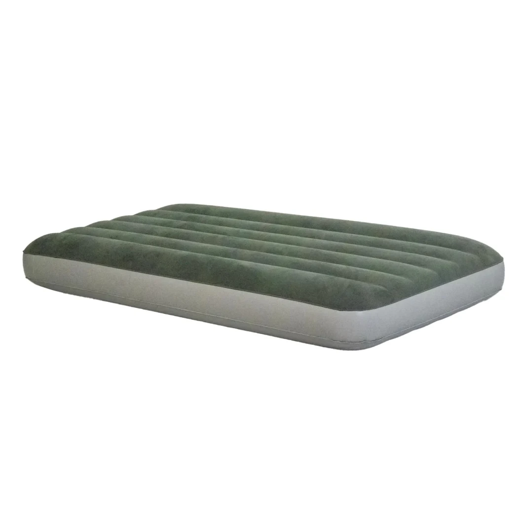 Flocking TPU Airbed with Electric Pump for Camping