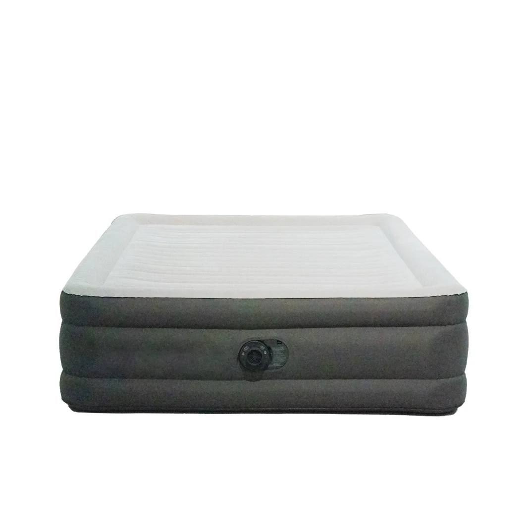 PVC Flocking Airbed for Camping Use