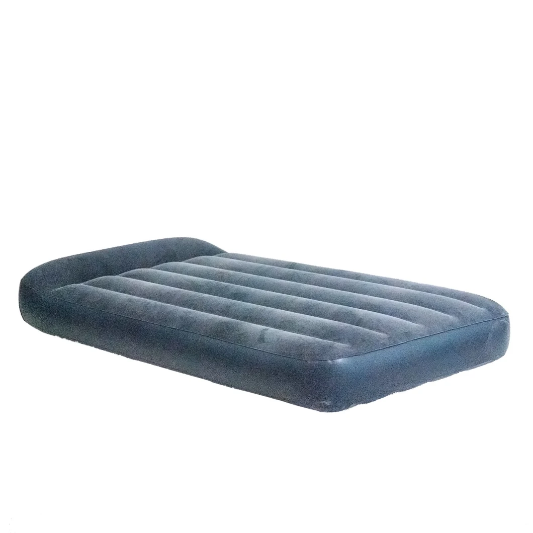 PVC Flocking Airbed for Camping Use